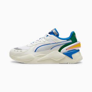 RS-X 40th Anniversary Sneakers, PUMA White-Warm White, extralarge