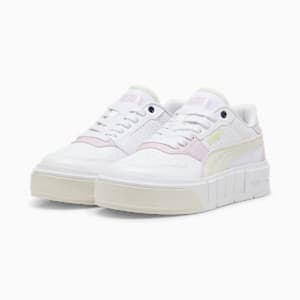 PUMA Cali Court Match Big Kids' Sneakers, PUMA White-Warm White, extralarge