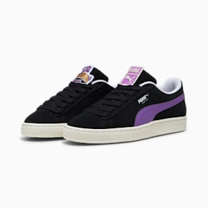 Purple and white pumas hotsell