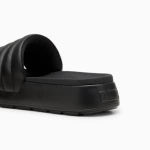 Claquettes Karmen Puffy Femme, PUMA Black-PUMA Black, extralarge