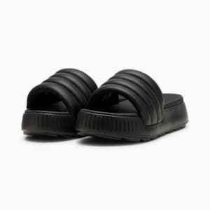 Claquettes Karmen Puffy Femme, PUMA Black-PUMA Black, extralarge