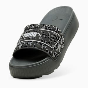 open-toe touchstrap sandals, bead-embellished low-top sneakers Black, extralarge