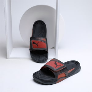 Dream NITRO™ Future Ultimate Men's Slides, PUMA Black-Matte Copper Rose-PUMA Black, extralarge-IND