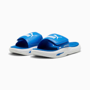 SoftridePro 24 V Men's Slides, PUMA Team Royal-PUMA White, extralarge-IND