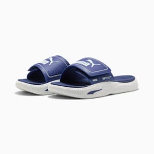 SoftridePro 24 V Slides, Blue Crystal-PUMA White, extralarge