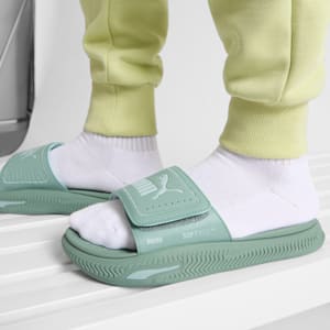 SoftridePro 24 V Slides, Green Moon-Modern Mint, extralarge