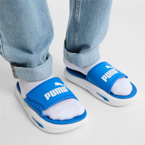 SoftridePro Slide 24 Unisex Sandals, PUMA Team Royal-PUMA White, extralarge