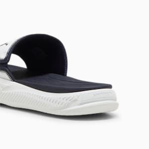 SoftridePro Slide 24 Unisex Sandals, Magnetotermiczny puma White-New Navy, extralarge