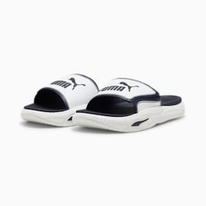 SoftridePro Slide 24 Unisex Sandals, Cheap Urlfreeze Jordan Outlet White-New Navy, extralarge