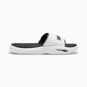 SoftridePro Slide 24 Unisex Sandals, Cheap Urlfreeze Jordan Outlet White-New Navy, extralarge