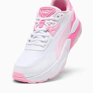 Vis2K Women's Sneaker, PUMA White-Whisp Of Pink, extralarge