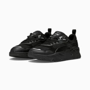 Tenis Trinity para mujer, PUMA Black-PUMA Black-PUMA Silver, extralarge