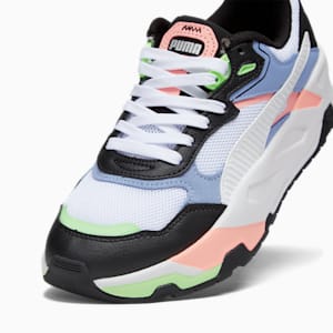 Tenis Trinity para mujer, PUMA Black-PUMA White-Blissful Blue, extralarge