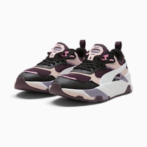 Trinity Women's Sneakers, Midnight Plum-PUMA White-PUMA Black-Mauve Mist, extralarge