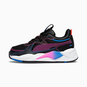 RS-X Cosmic Girl Little Kids' Sneakers, PUMA Black-Ravish-Ultra Blue, extralarge