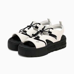ウィメンズ メイズ レース SP サンダル, Warm White-PUMA Black