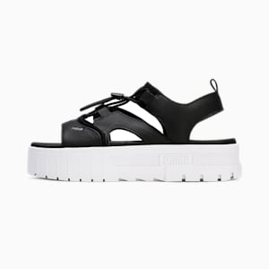 ウィメンズ メイズ レース SP サンダル, PUMA Black-PUMA White, extralarge-JPN