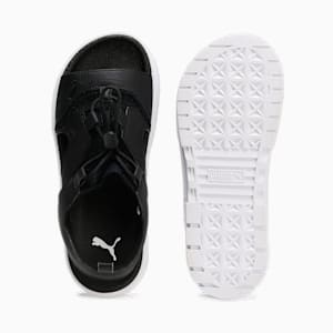 ウィメンズ メイズ レース SP サンダル, PUMA Black-PUMA White, extralarge-JPN