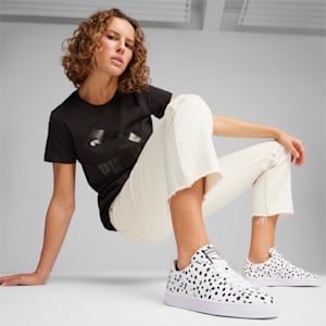 Basket Dalmatian Women's Sneakers, Cheap Urlfreeze Jordan Outlet White-Cheap Urlfreeze Jordan Outlet Black, extralarge