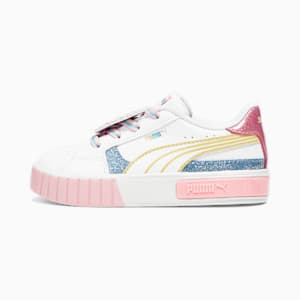 PUMA x L.O.L. SURPRISE! Cali Star Toddlers' Sneakers, PUMA White-Flaxen-Racing Blue, extralarge
