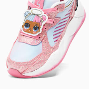 PUMA x L.O.L. SURPRISE! RS-X Little Kids' Sneakers, Strawberry Burst-Silver Sky-PUMA White, extralarge