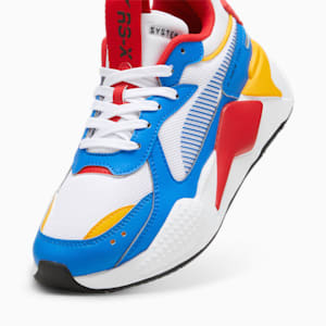 RS-X Big Kids' Sneakers, PUMA White-Hyperlink Blue, extralarge