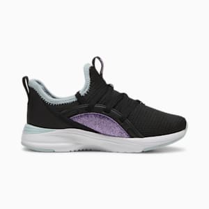 Soft Sophia 2 Deep Dive Kid's Shoes, PUMA Black-Ultraviolet-Turquoise Surf, extralarge-IND