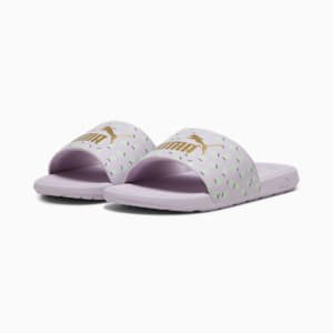 Cool Cat 2.0 Lemon Jr BX Youth Slides, Grape Mist-Rose Gold-Fresh Mint-Vine, extralarge-IND