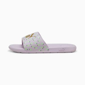 Cool Cat 2.0 Lemon Jr BX Youth Slides, Grape Mist-Rose Gold-Fresh Mint-Vine, extralarge-IND