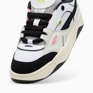 PUMA-180 Fashion Sneakers, PUMA White-Vapor Gray-PUMA Black, extralarge