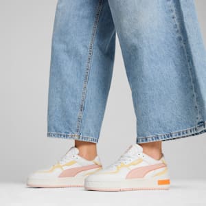CA Pro Ripple Earth Sneakers, PUMA White-Mauve Mist-Bright Melon, extralarge-IND