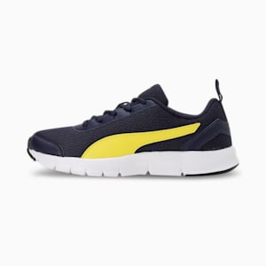 Racer V2 Youth Sneakers, Peacoat-Blazing Yellow, extralarge-IND