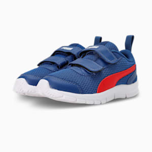 Racer V2 Kid's Sneakers, Limoges-High Risk Red-Puma White, extralarge-IND