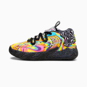 Tenis de Basquetbol Infantiles MB.03 Dexter's Laboratory, Poison Pink-Fluro Orange Pes, extralarge