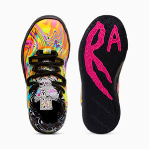 Tenis de Basquetbol Infantiles MB.03 Dexter's Laboratory, Poison Pink-Fluro Orange Pes, extralarge