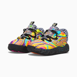 MELO x DEXTER'S LAB MB.03 Toddlers' Basketball Shoes, Poison Pink-Fluro Orange Pes, extralarge