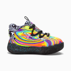 PUMA x LAMELO BALL x DEXTER'S LABORATORY MB.03 Toddlers' Basketball Shoes, Poison Pink-Fluro Orange Pes, extralarge