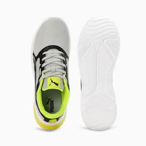 PUMA Nomic Men's Sneakers, Ash Gray-Lime Smash-PUMA Black, extralarge-IND