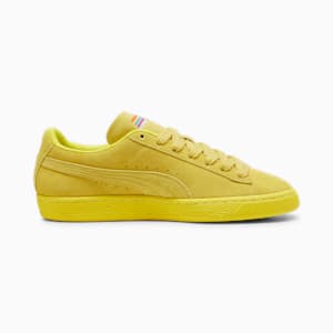 LOVE MARATHON Suede Sneakers, Court Yellow-Court Yellow, extralarge
