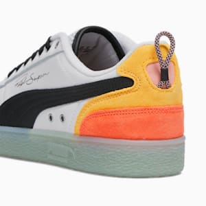 Ralph Sampson Brand Love Men's Sneakers, PUMA White-PUMA Black-Green Fog-Yellow Sizzle, extralarge