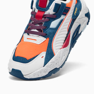 RS-TRCK Arctic Patrol Big Kids' Sneakers, Sailing Blue-Feather Gray-Rickie Orange, extralarge