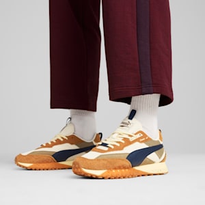 Blktop Rider Preppy Sneakers, Alpine Snow-Caramel Latte, extralarge-IND