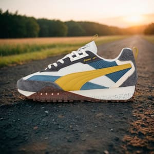 Blktop Rider Preppy Sneakers, Warm White-Blue Horizon, extralarge-IND