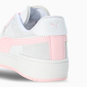 Women's CA Pro Queen of Hearts Women's Sneakers, PUMA White-Whisp Of Pink-Silver Mist, extralarge-IND