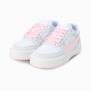 Women's CA Pro Queen of Hearts Women's Sneakers, PUMA White-Whisp Of Pink-Silver Mist, extralarge-IND