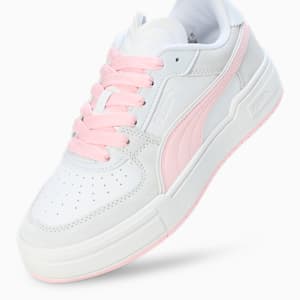 Women's CA Pro Queen of Hearts Women's Sneakers, PUMA White-Whisp Of Pink-Silver Mist, extralarge-IND