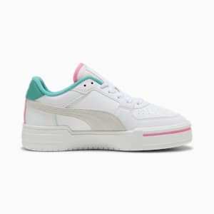 CA Pro Retro Resort Women's Sneakers, PUMA White-Sparkling Green-Fast Pink, extralarge