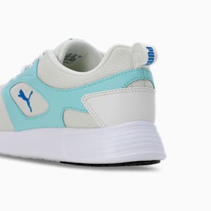 PUMA Pallas Women's Sneakers, Warm White-Cay-Racing Blue, extralarge-IND