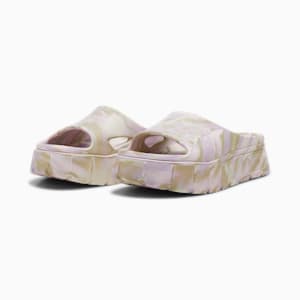 Mayze Stack Injex Marble Women's Slides, Putty-Grape Mist-Whisp Of Pink, extralarge-IND