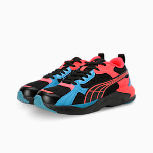 PUMA X-Ray Grilion Youth Sneakers, PUMA Black-Fire Orchid-Regal Blue, extralarge-IND